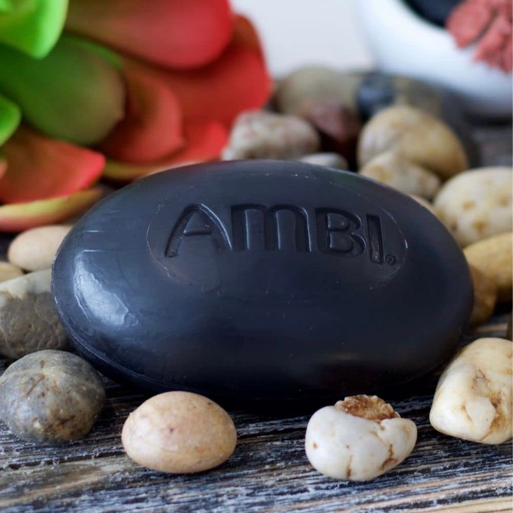 Ambi with aloe vera and vitamin E supports gentle conditioning.