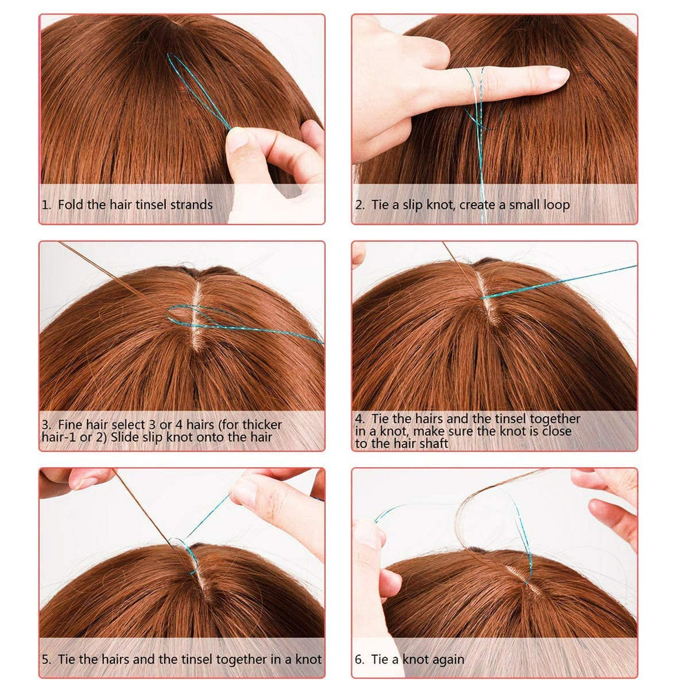 Amchoice tinsel is ideal for daily fairy looks, parties, and seasonal costumes.
