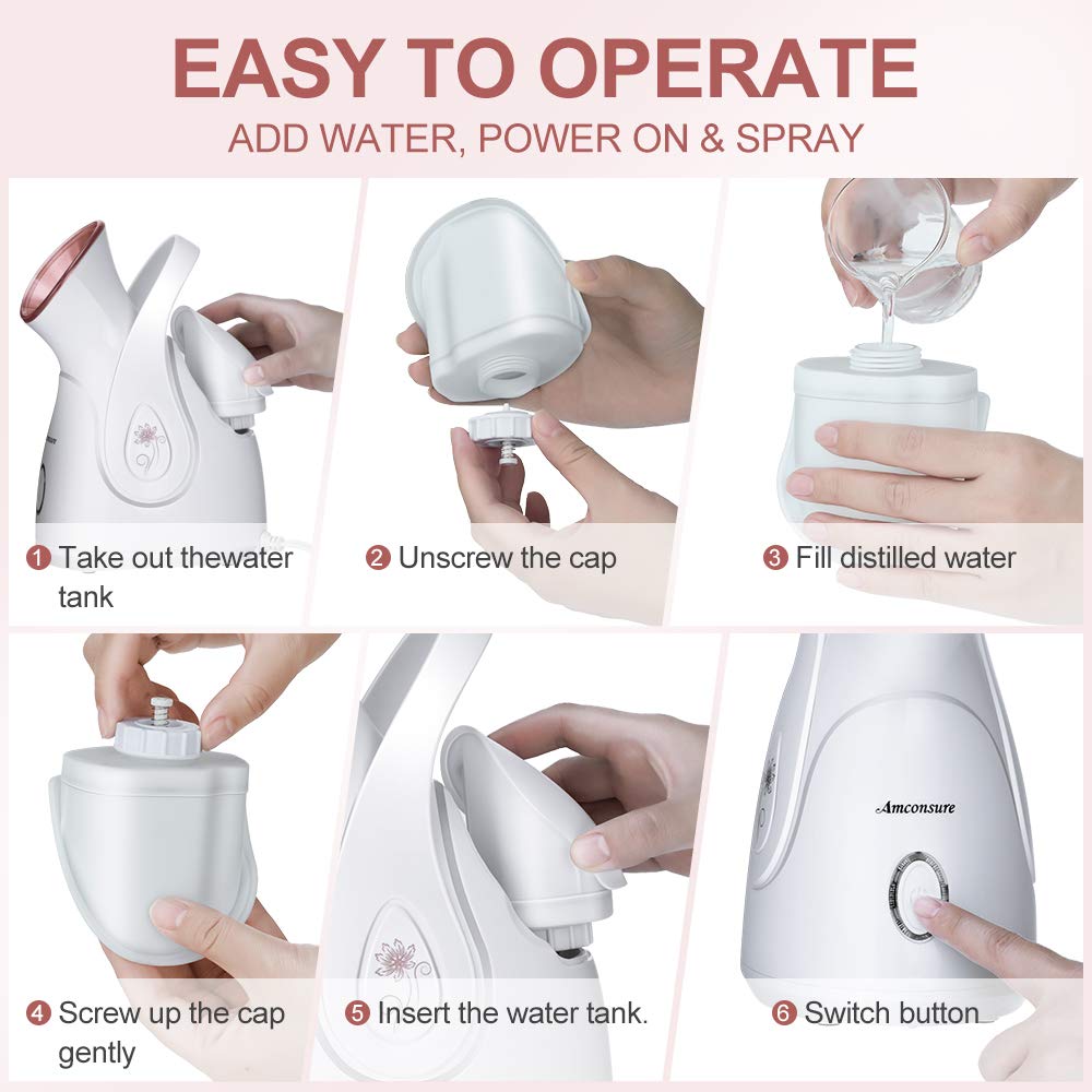 Amconsure blackhead extractor kit included for targeted cleansing