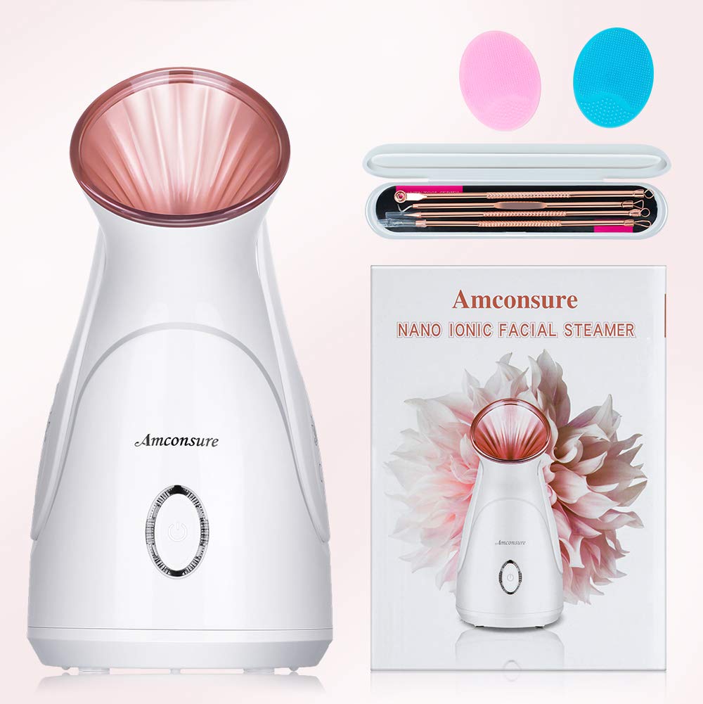 Amconsure home spa gift pack shown with accessories for at-home routines