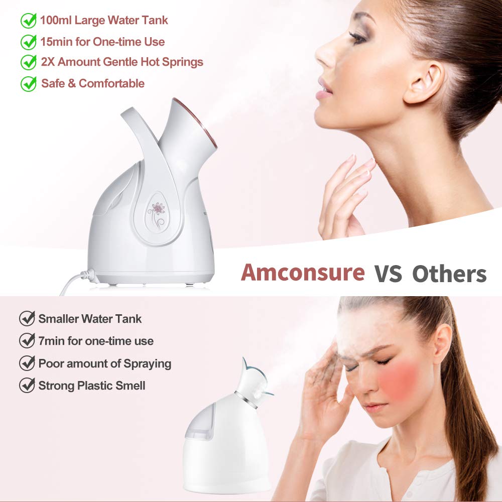Amconsure PTC heating technology ensures even steam distribution