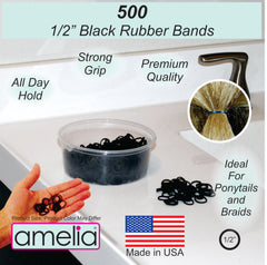 Amelia Beauty half-inch mini-size bands for small sections and precise control.