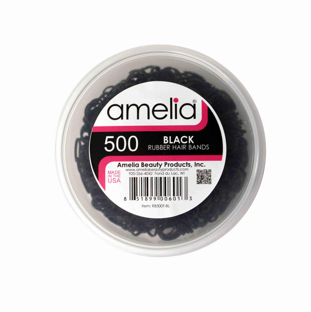 Amelia Beauty salon-grade rubber bands designed for durable professional use.