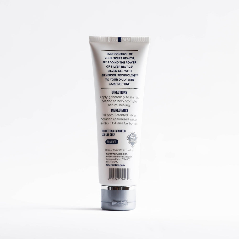 Gel SilverSol de American Biotech Labs para niños y adultos, uso diario.