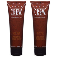 AMERICAN CREW Classic Light Hold styling gel bottle for flexible day-long styling.