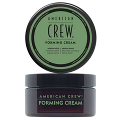 American Crew crema formadora, aplicación suave en la mano para peinado flexible.