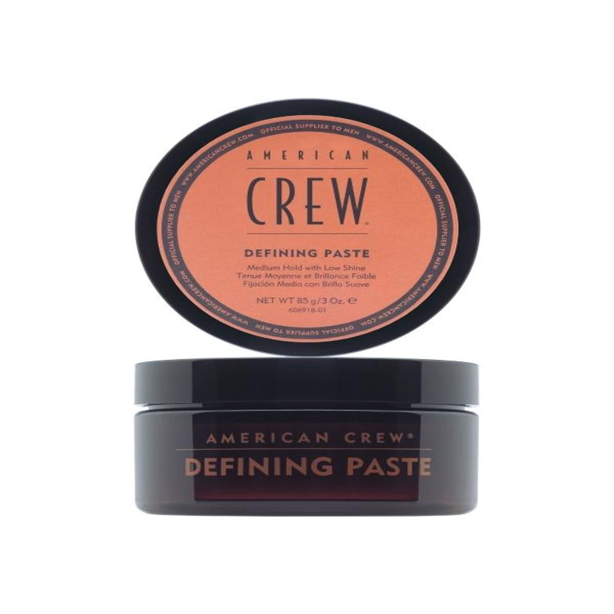 American Crew Defining Paste para cabello texturizado con acabado natural.