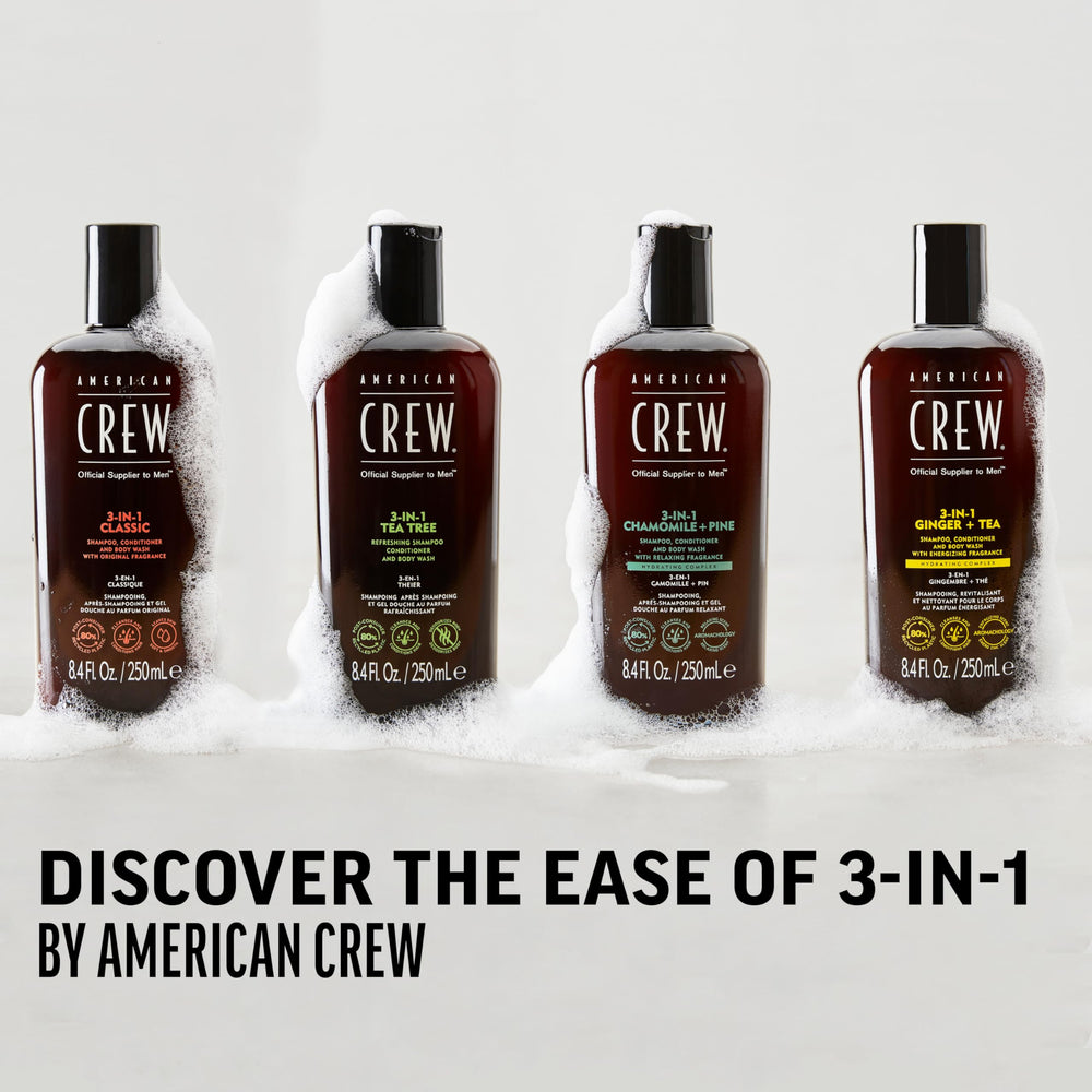 AMERICAN CREW envase y etiqueta clara, fácil de identificar.