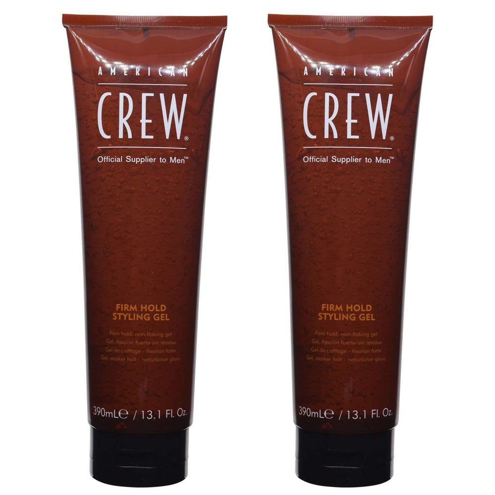 American Crew Firm Hold Styling Gel bottle delivers strong hold with high shine for lasting style.