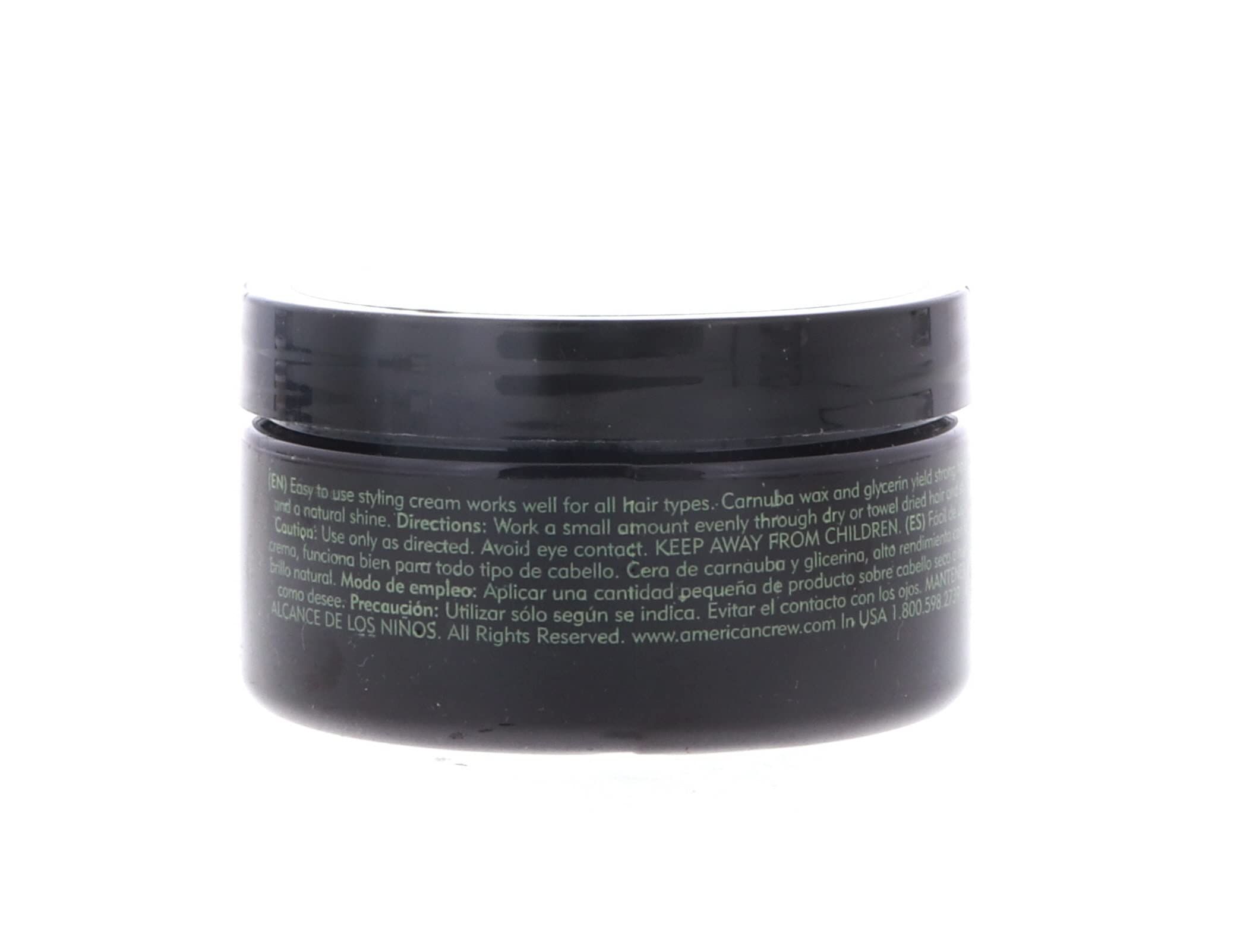 Textured hair with American Crew Forming Cream, natural waves
