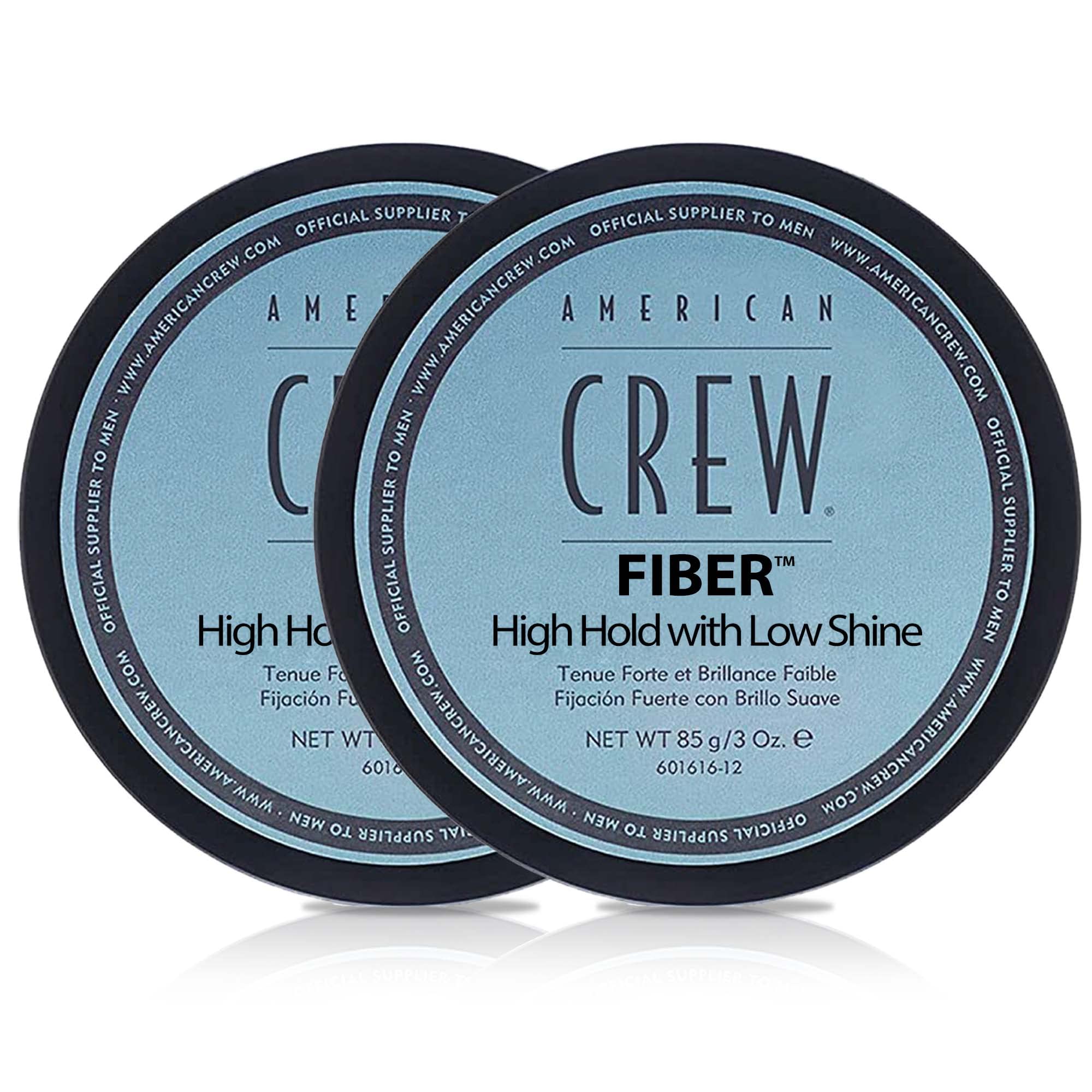 American Crew Hair Fiber pack 2 front view for a fuller textured look with matte finish.