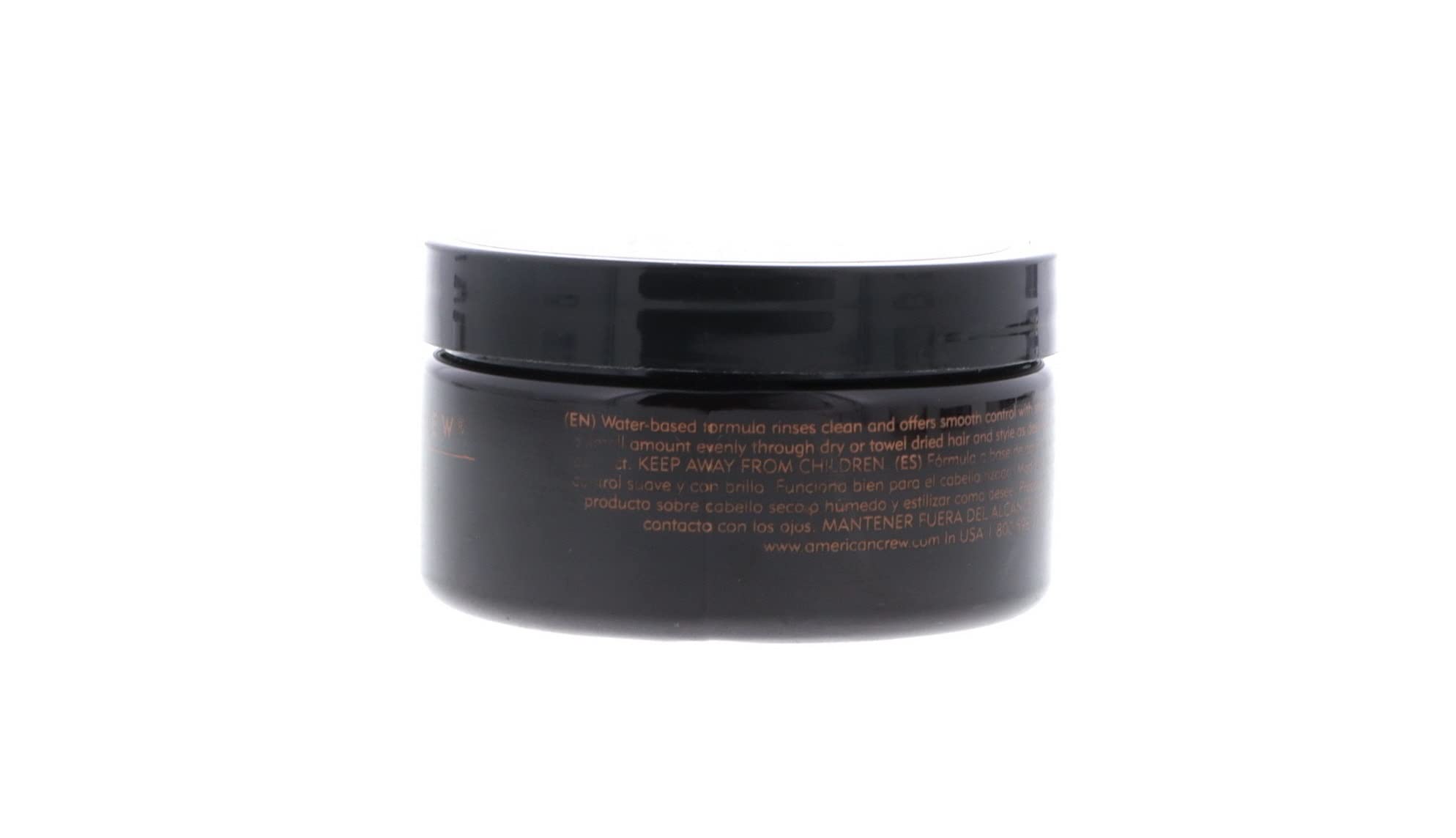 American Crew Pomade 3oz jar – textured hands, flexible hold demonstration.