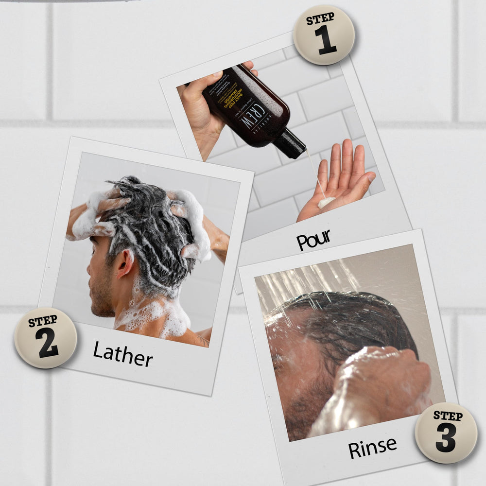 AMERICAN CREW Shampoo uso diario para cabellos normales a secos.