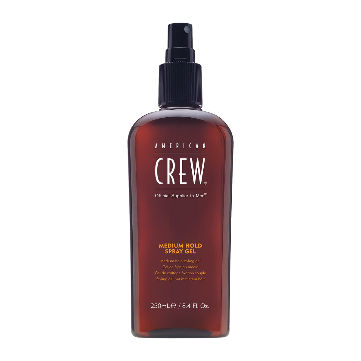 American Crew spray para el cabello, vista general de la botella