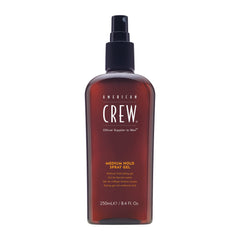 American Crew spray para el cabello, vista general de la botella