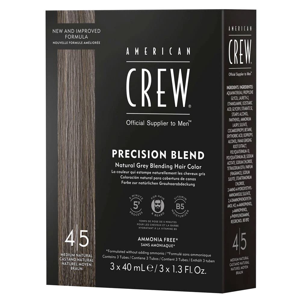 American Crew temporary hair color application timer showing fast usage
