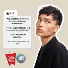 AMERICAN CREW Whip: brillo natural que realza el look diario