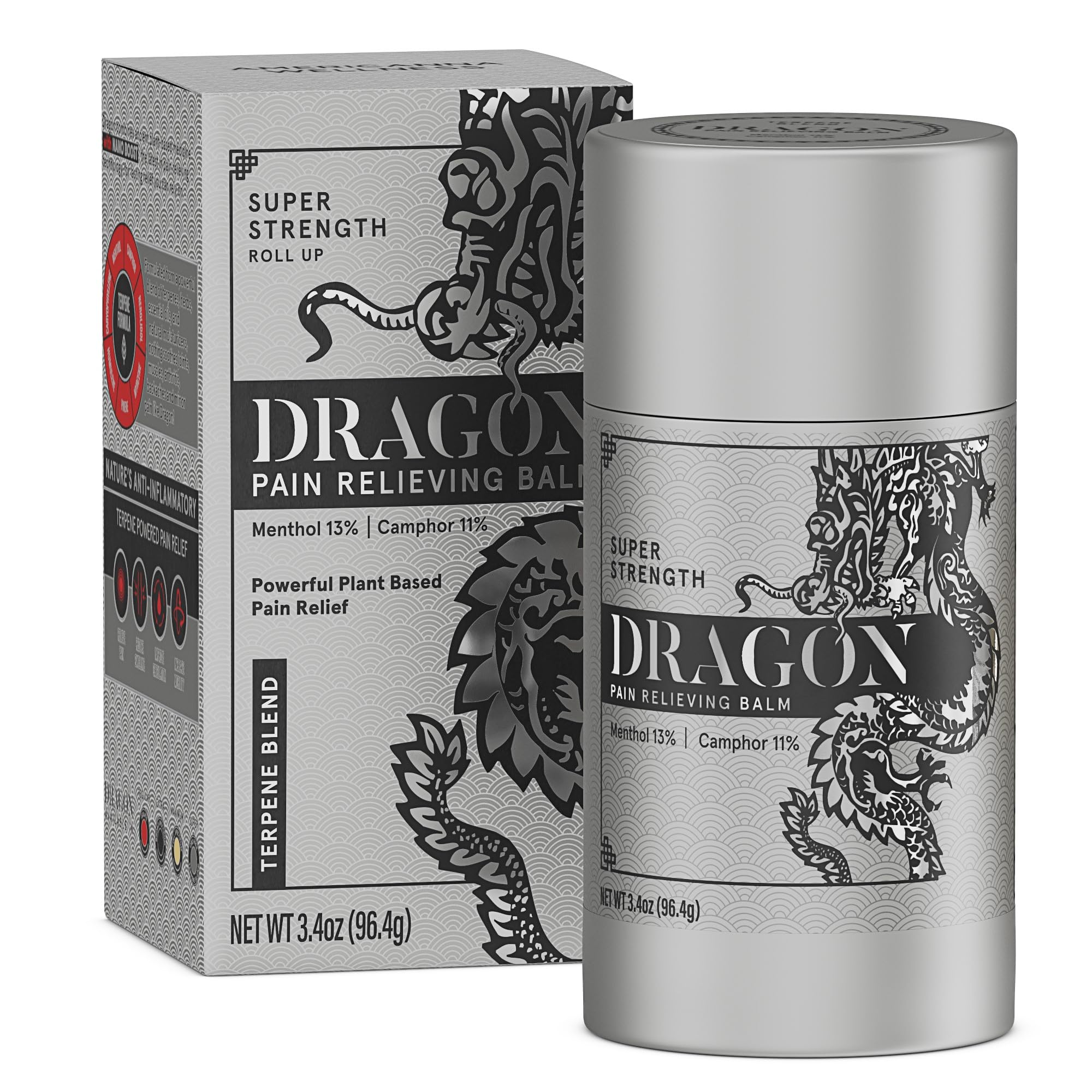 Aplicación precisa del Bálsamo Dragón de Americanna Wellness.