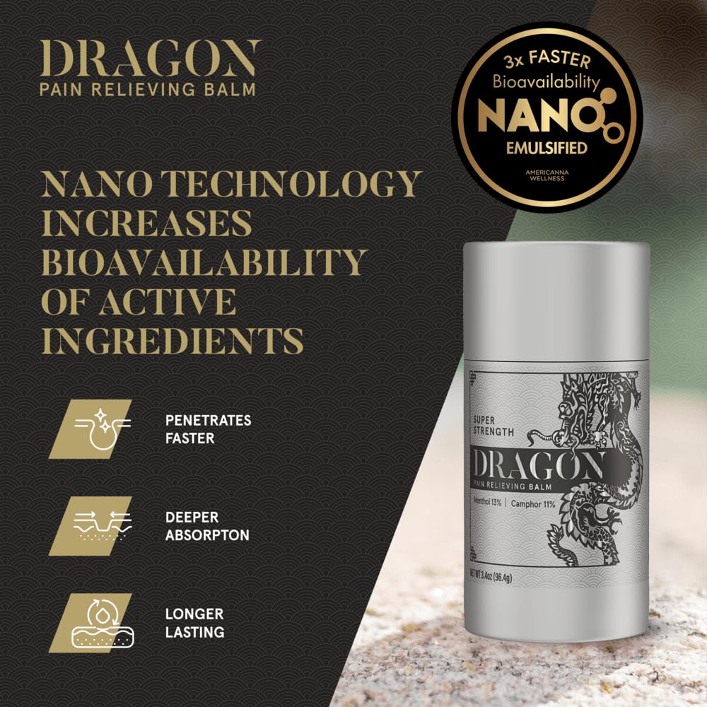Americanna Wellness Bálsamo Dragón, aplicador suave para dosis controladas.