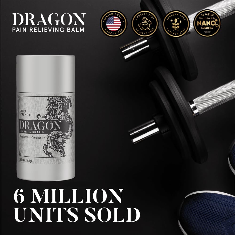Envase portátil de Americanna Wellness Bálsamo Dragón para llevar.