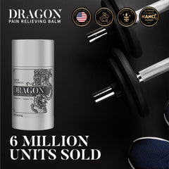 Envase portátil de Americanna Wellness Bálsamo Dragón para llevar.