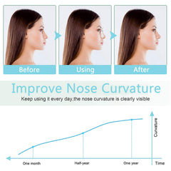 AMIJEAL nose shaper clip side view showing slim profile