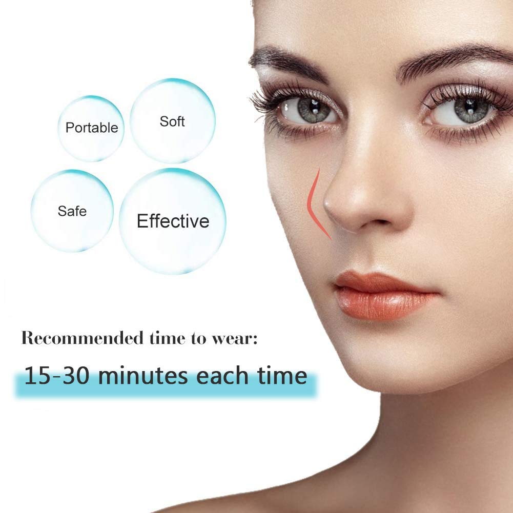 AMIJEAL nose shaper clip soft silicone pad closeup