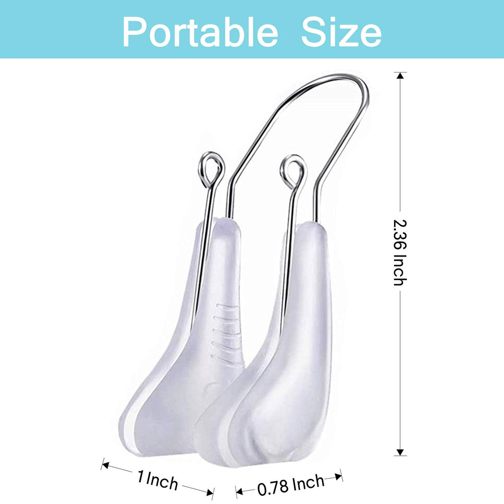 AMIJEAL nose slimmer clip in use during daily activities