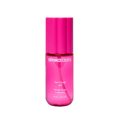 amika aura bottle shows pink grapefruit note for a vibrant, energizing fragrance