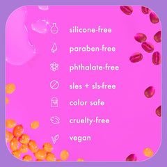 Amika Big Hit label detail highlights premium moisture and volume.