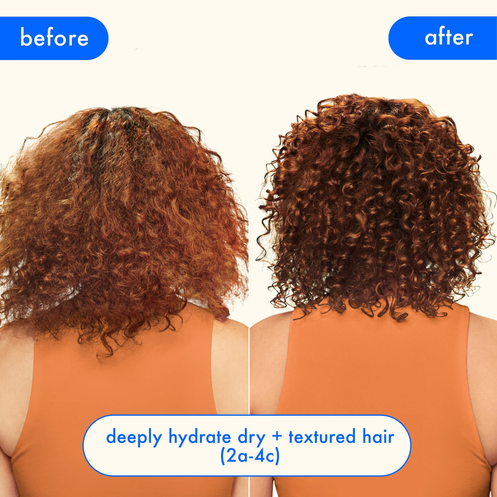 Amika Hydro Rush designed for low porosity hair types 2c–4c