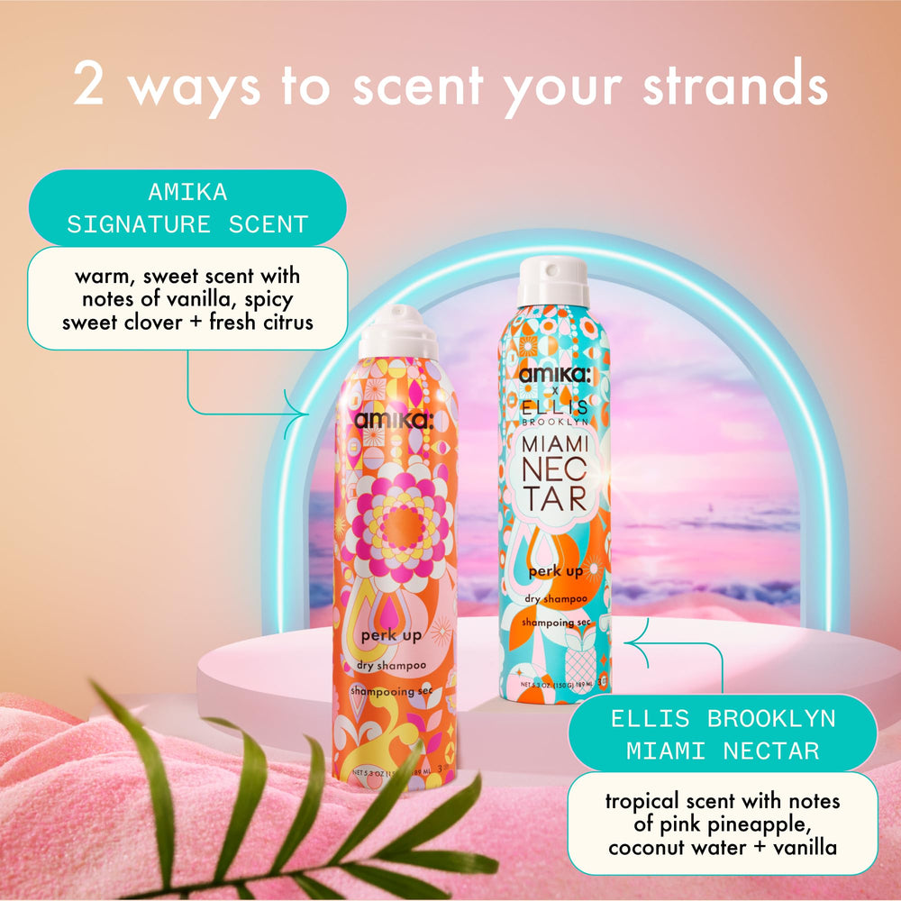 Amika Miami Nectar adds subtle volume to flat strands.