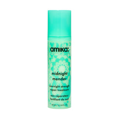 Amika Midnight Mender bottle pour shows easy overnight repair.