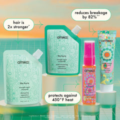 Amika Rescue Team Intense Bond Repair Mask jar with deep conditioning