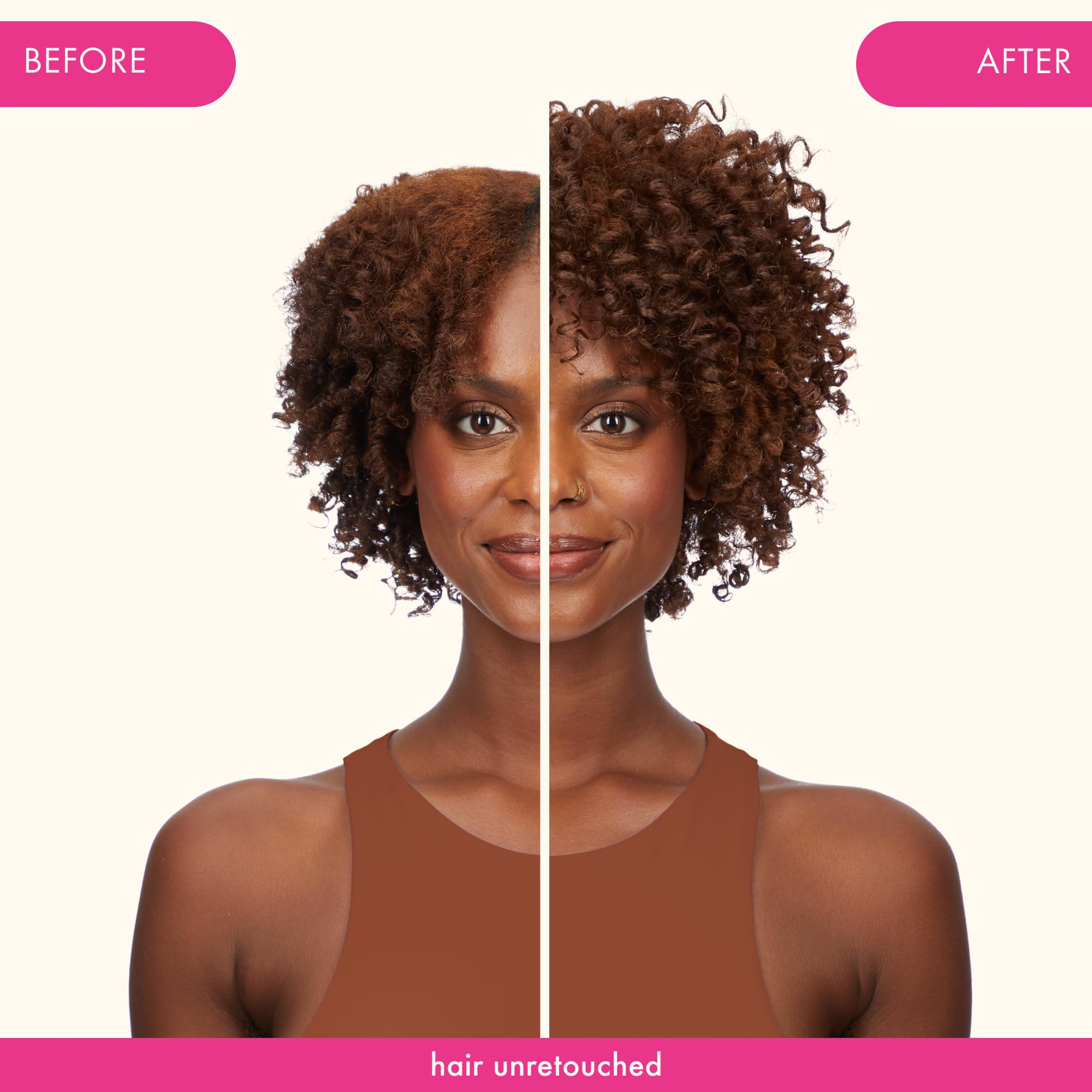 Closeup of Amika Reset Pink Charcoal Scalp Cleansing Oil bottle