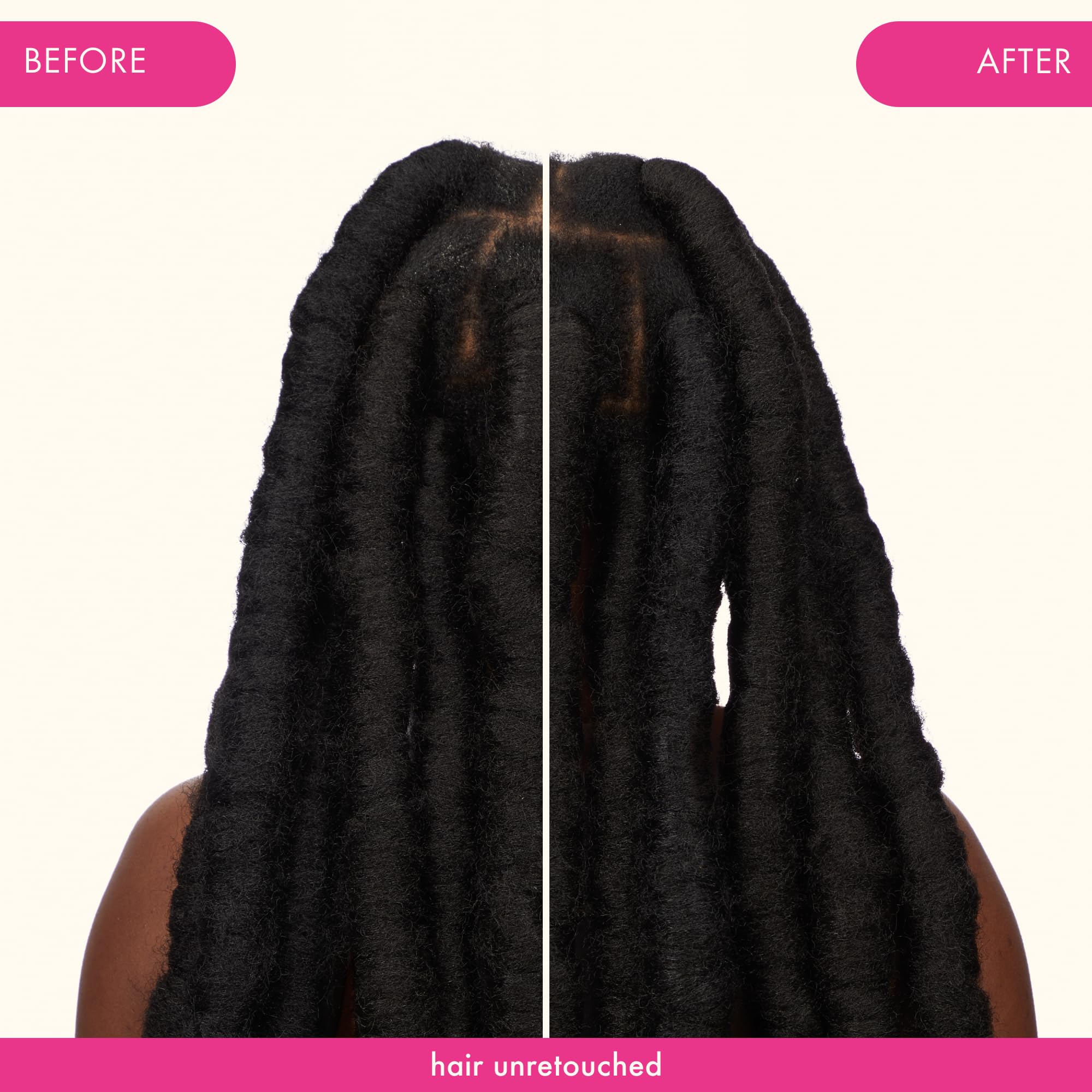 Foam rinse action from Amika Reset Pink Charcoal Scalp Cleansing Oil