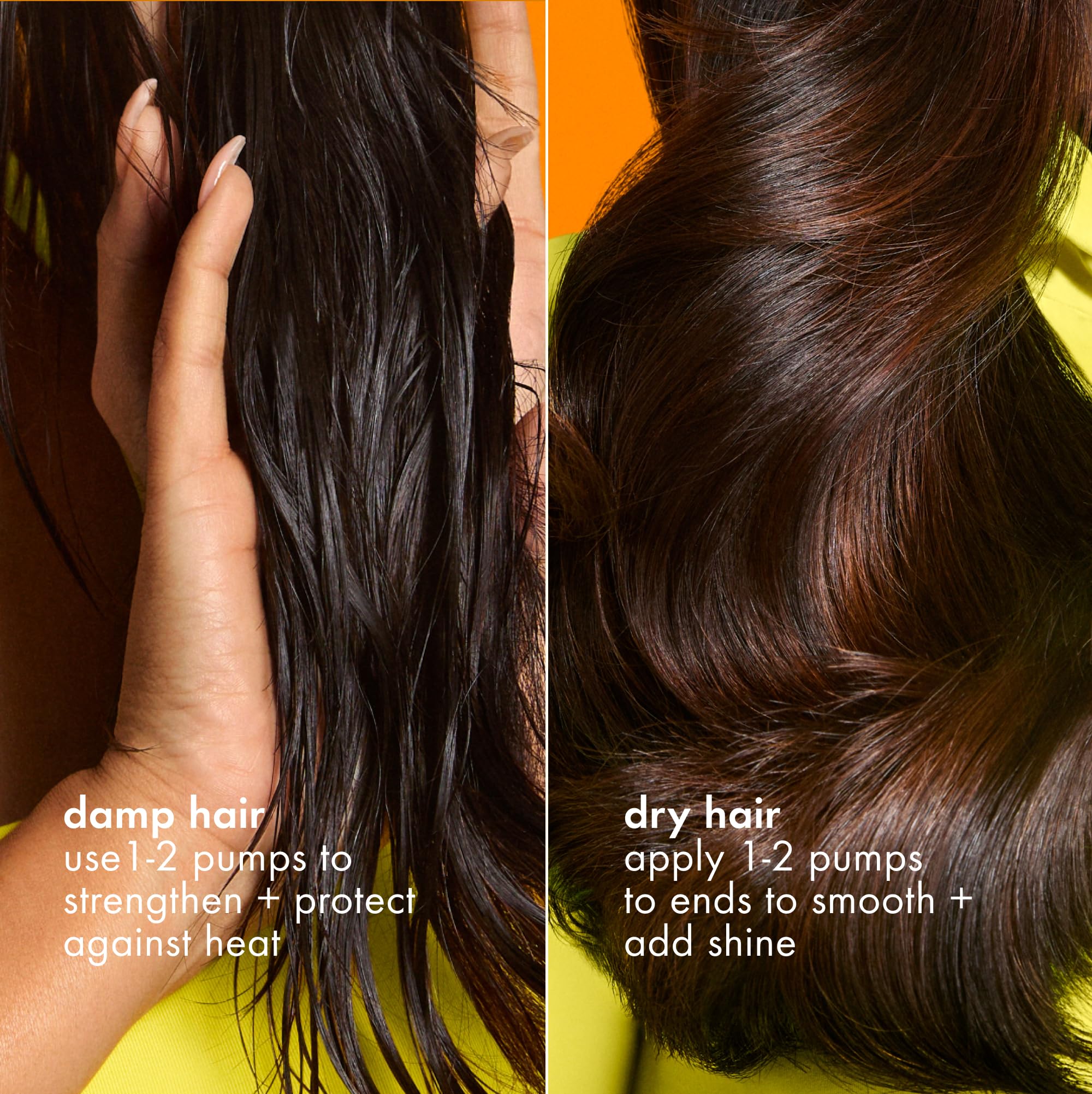 Amika Superfruit Star provides heat protection up to 450°F.