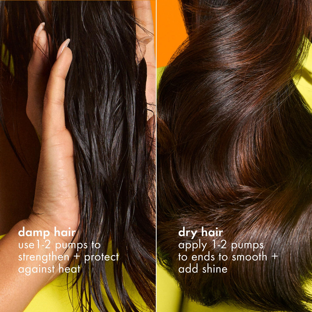 Amika Superfruit Star provides heat protection up to 450°F.