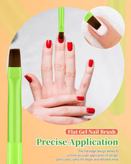 AMilHiTon angled clean-up brush for tight cuticles and corners