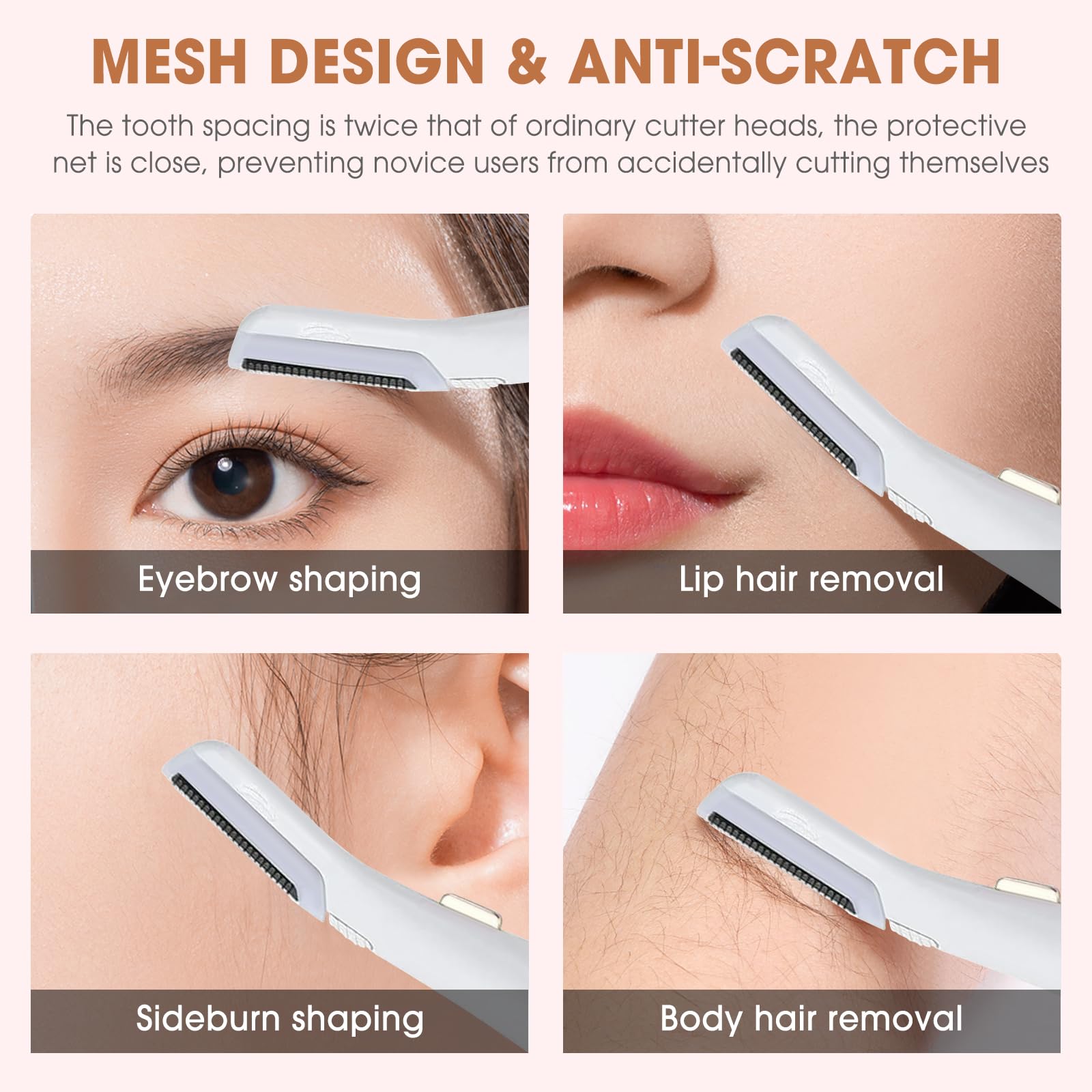 Step-by-step guide demonstrates quick blade replacement.