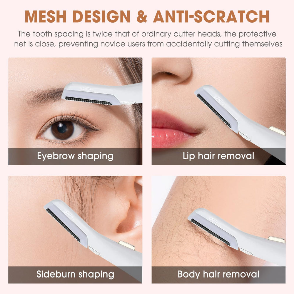 Step-by-step guide demonstrates quick blade replacement.