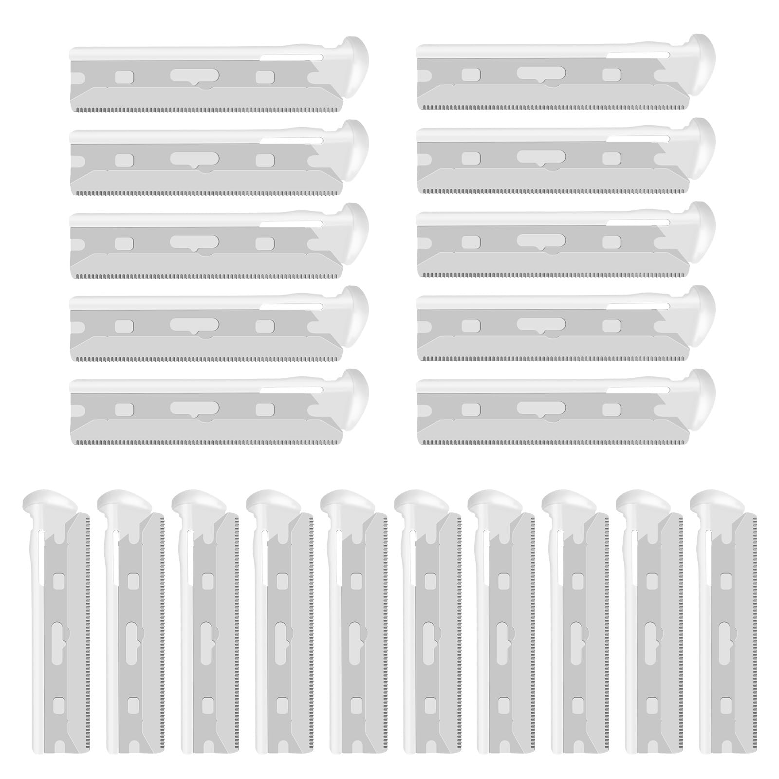 AMILKME replacement blades for Tweezerman large razor deliver a precise glide.