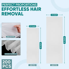 Amira Beauty bikini and face strips for precise shaping.