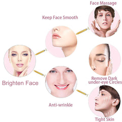 Amirce face massager t shape roller delivers precise vibrations for energized skin.