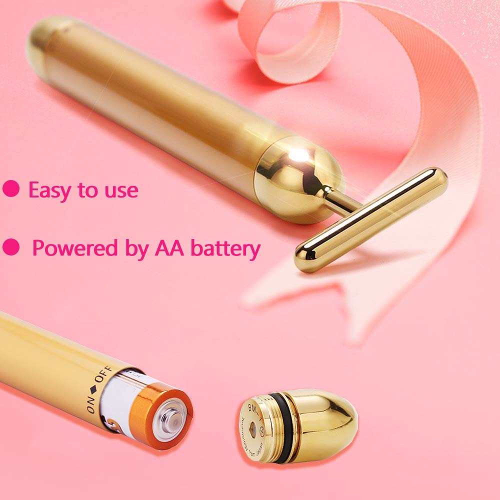 Amirce massager is suitable for body use, including gentle application on curves and neck.
