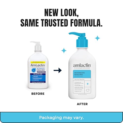 AmLactin 15% lactic acid texture showing gentle exfoliation and skin renewal.