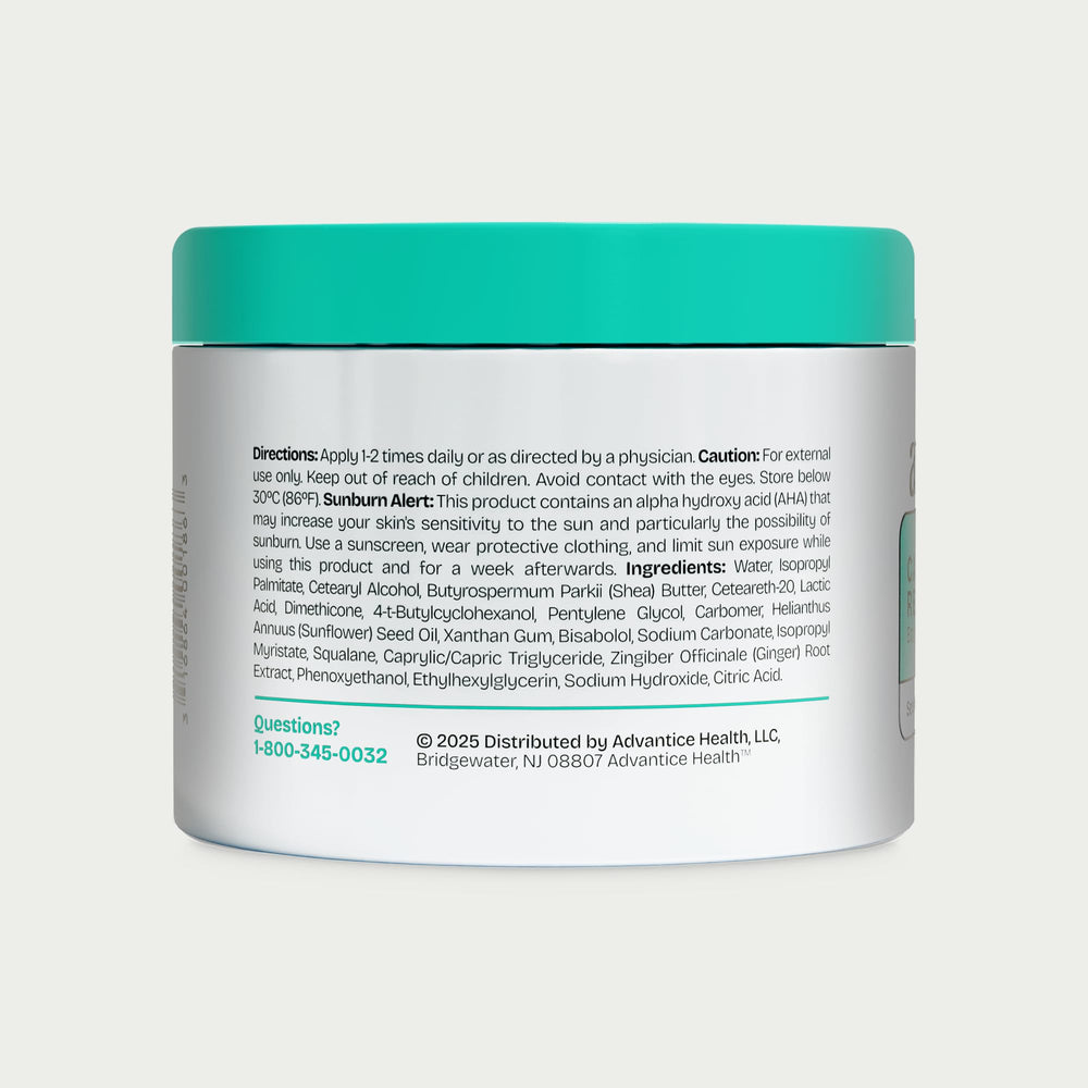 AmLactin Calm & Renew experiencia calmante al tacto para piel irritada.