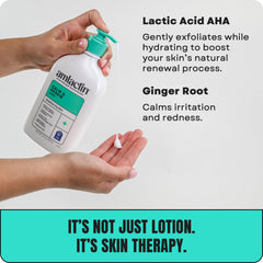 AmLactin Calm & Renew calma la piel irritada con jengibre.