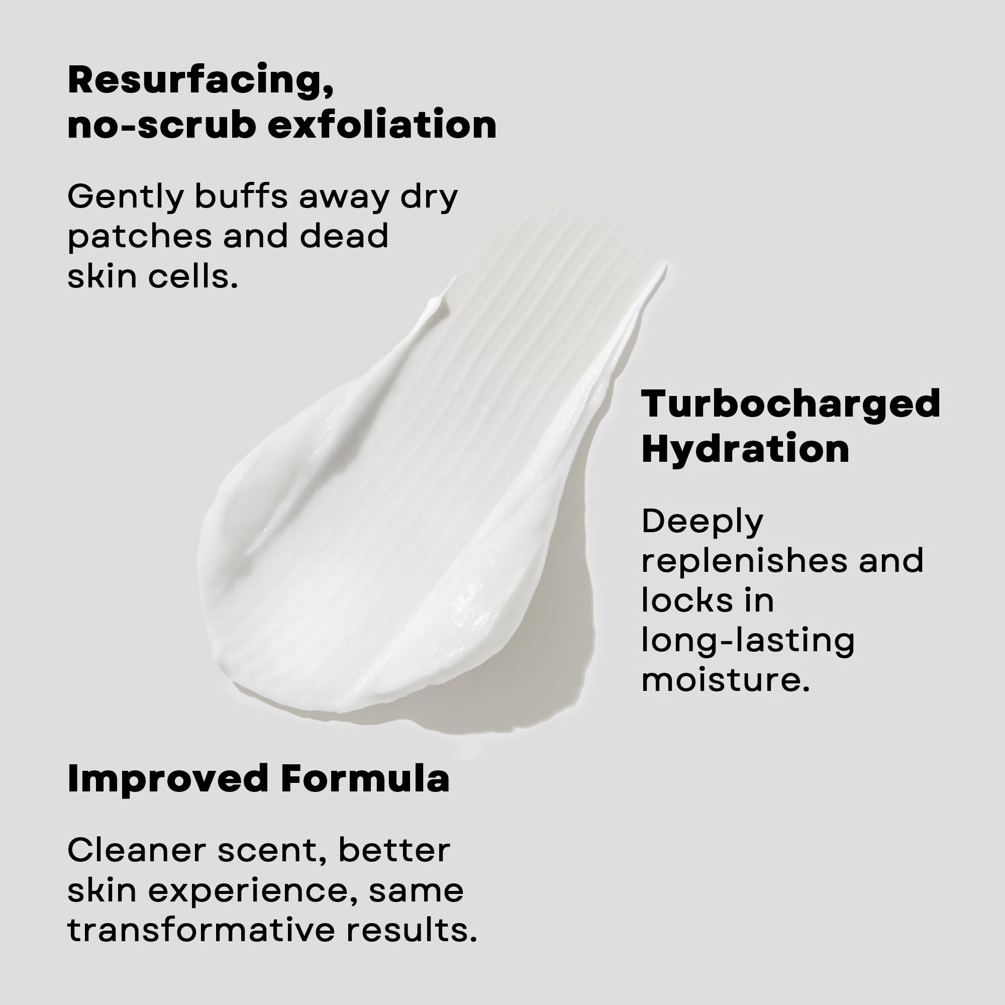 Jar opening reveals fragrance-free, rich formula from AmLactin Crepe Firming Cream.
