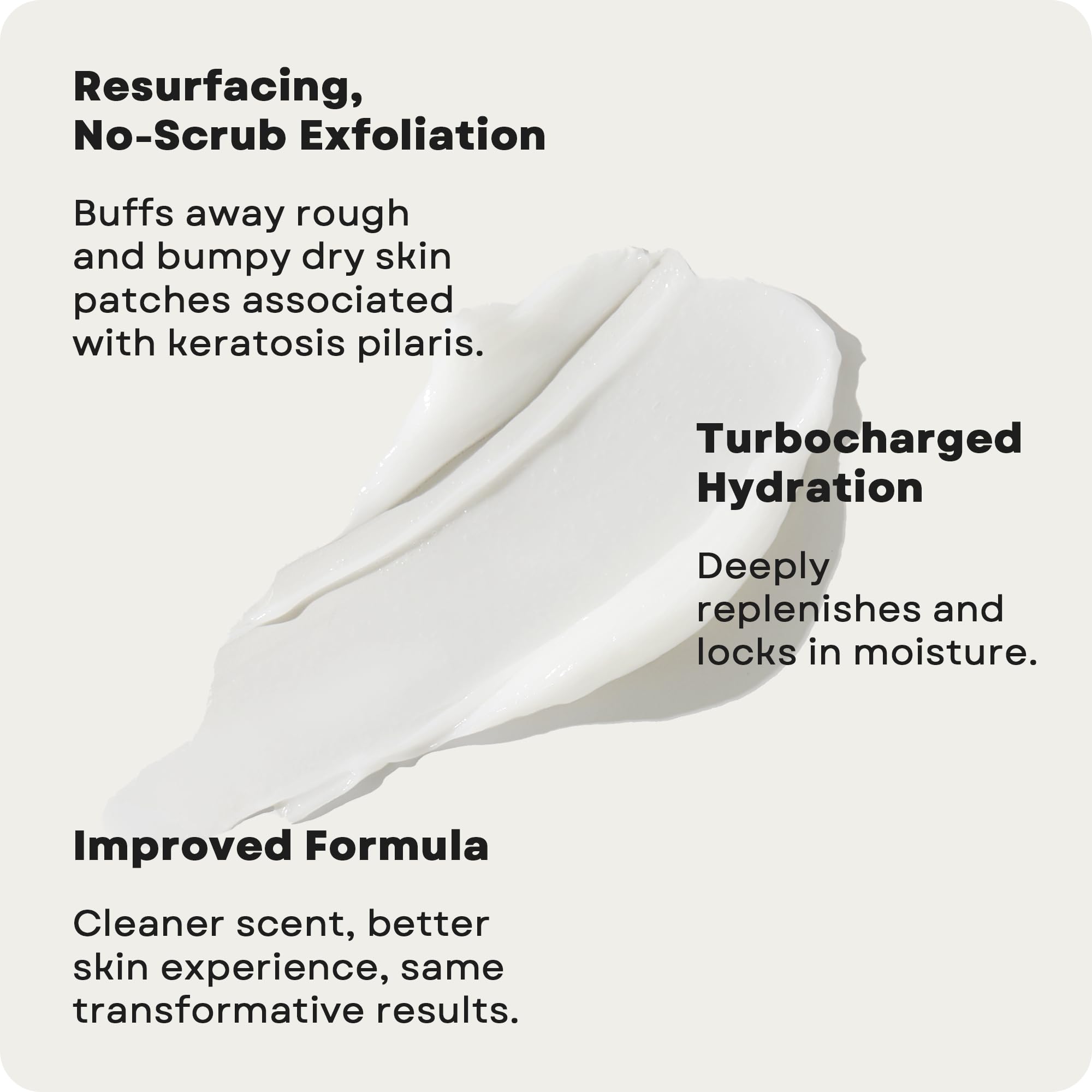 AmLactin KP Bumps Be Gone: crema sin fragancia apta para piel sensible
